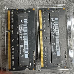 Micron 4GB PC3L-12800S DDR3L 1600MHz 1Rx8 Laptop RAM MTA4ATF51264HZ Lot of 2